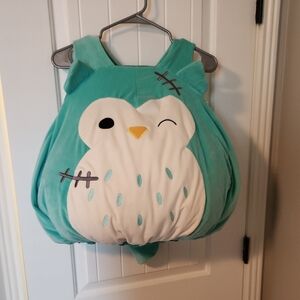 Teal Owl Squishmallow Costume